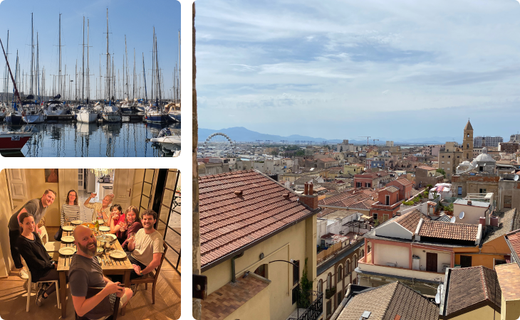 Cagliari collage